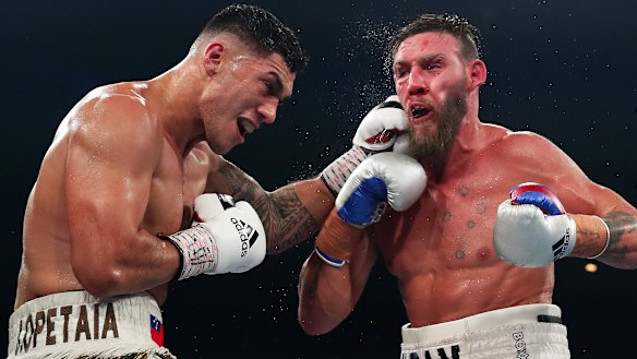 Jai Opetaia's long-term ambition is to fight Tyson Fury for the world heavyweight title. 