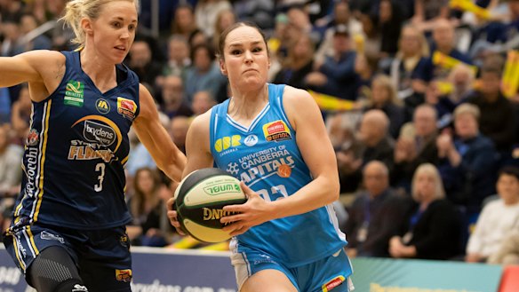 Kelly Wilson played her first game for the Capitals last week.