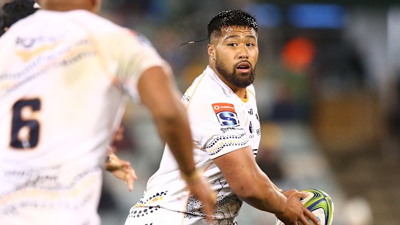 Folau Faingaa won't play against the Waratahs this weekend. 