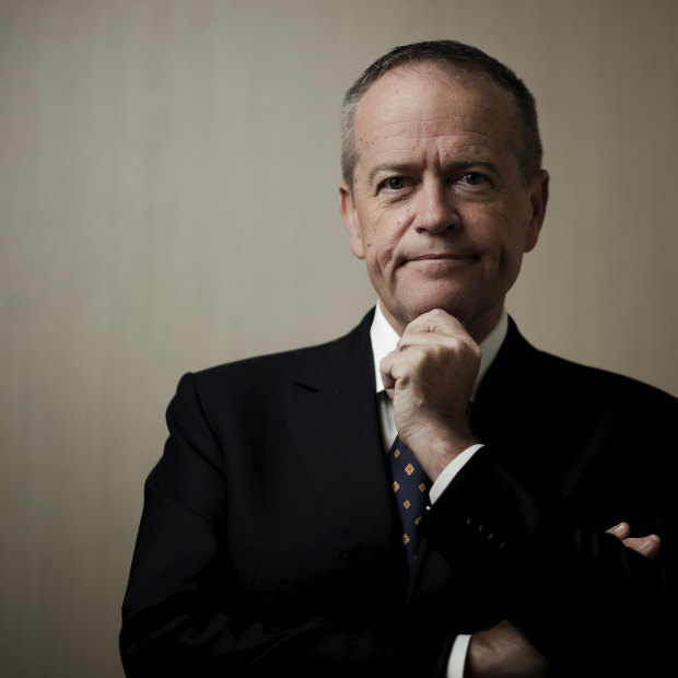Opposition Leader Bill Shorten in Canberra during the election campaign.