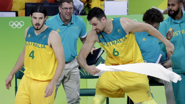 Andrew Bogut and Chris Goulding have been fanning the fire that is next season's rivalry.