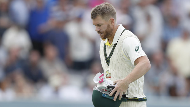 David Warner has had a forgettable series with the bat so far.