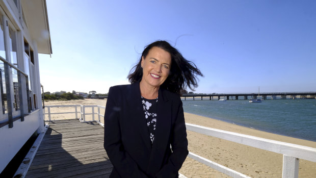 Labor's candidate for Corangamite Libby Coker. 