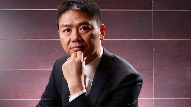 JD.com founder Richard Liu.