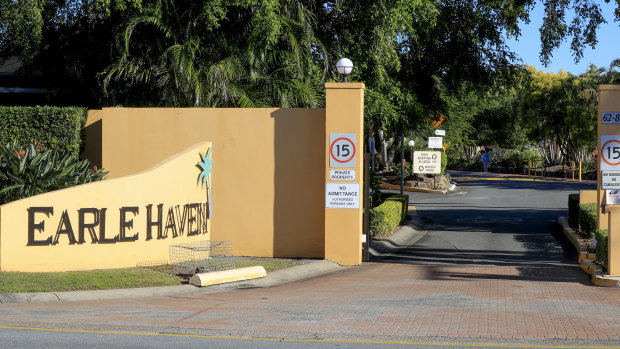 Earle Haven Retirement Village in Nerang following its shock closure.