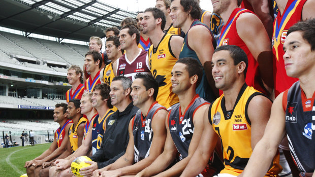 The 2008 Dream Team in their state colours.