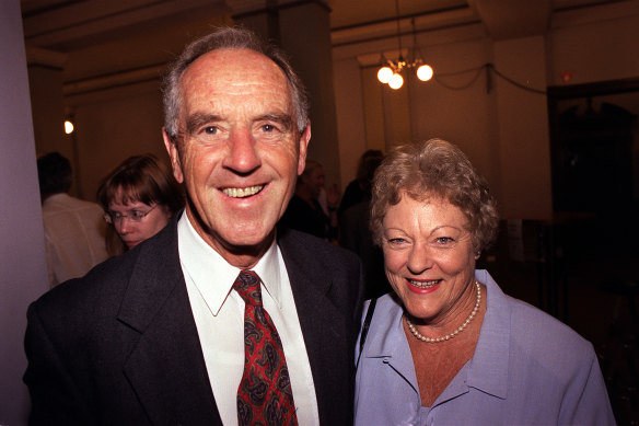 John Cain and wife Nancye.