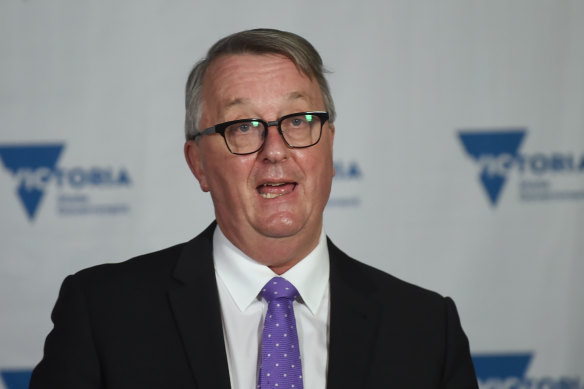 Victorian Health Minister Martin Foley has announced an easing of restrictions.