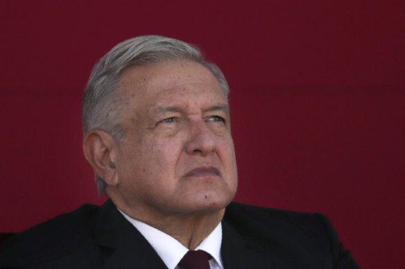 Andres Manuel Lopez Obrador says the Tulum police murdered Victoria Salazar. 