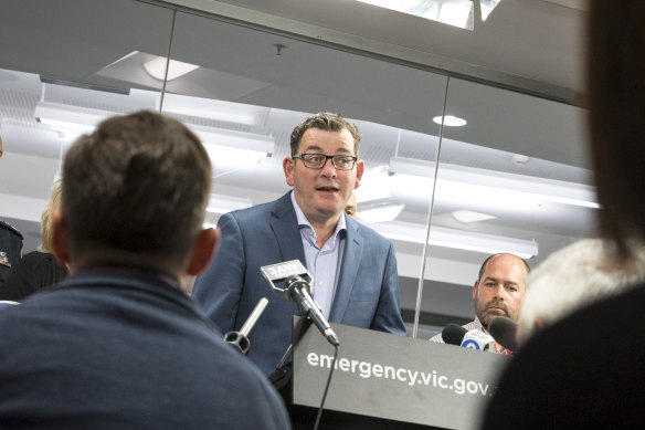 Premier Daniel Andrews has said there is no denying the science. 