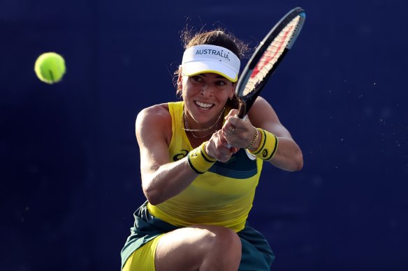 Ajla Tomljanovic will spearhead Australia’s Billie Jean King Cup campaign.