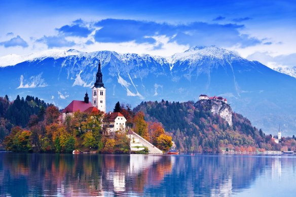 Lake Bled, Slovenia.