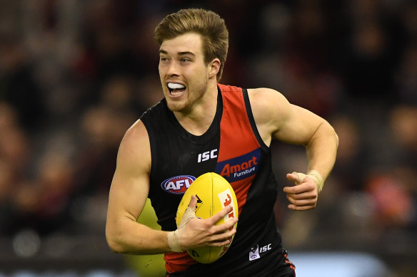 Zach Merrett has been left out of Essendon's leadership group.