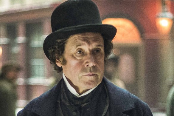 Stephen Rea, playing Inspector Bucket, is among the impressive cast of Tony Jordan’s affectionate mash-up of Charles Dickens characters in Dickensian.