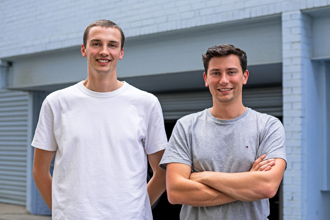 Mindset Health co-founders Alex Naoumidis (right) and his brother Chris Naoumidis