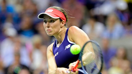 Danielle Collins has been "dismissed" from the tournament in West Virginia.