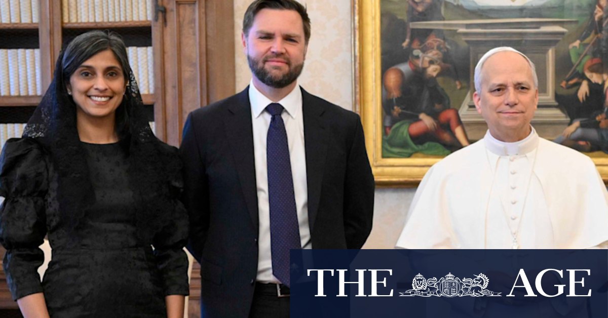 Pope Leo meets J.D. Vance after saying US vice president was wrong