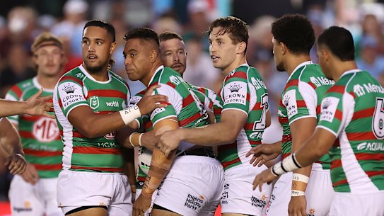 Junior Tatola is knocked out in the first hit-up of the season.