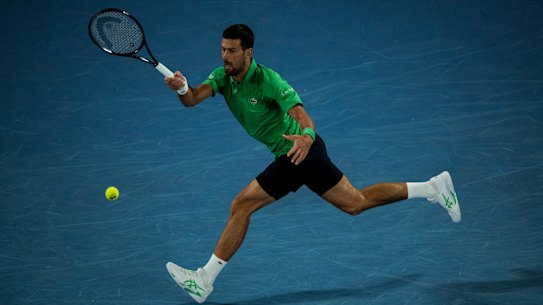 Novak Djokovic produce a virtuoso performance to kick-start his 21st Australian Open campaign.