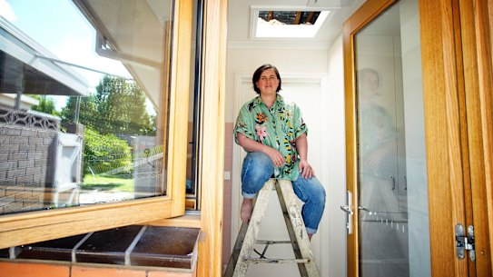 Sarah Anderson improved her home’s thermal performance with a few initial upgrades before committing to a full renovation. 