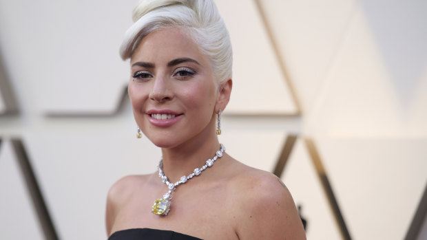 Lady Gaga's Oscars necklace makes surprise trip to Australia