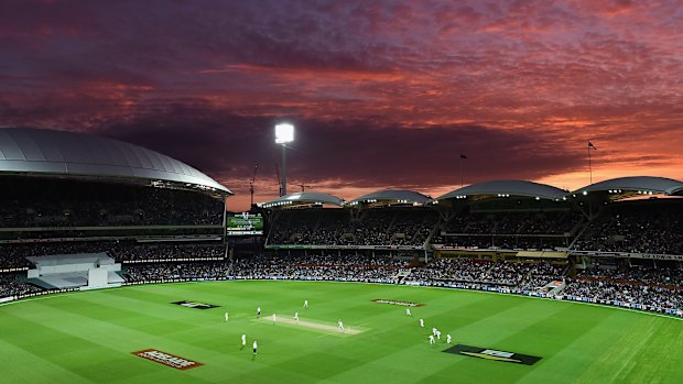 Adelaide Oval and night cricket.