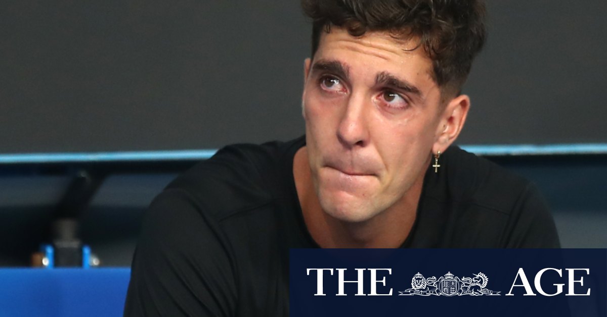 Australian Open 2021: Thanasi Kokkinakis roars back with ...