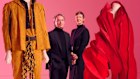 Tony Ellwood AM, director of NGV, and Katie Somerville, senior curator of fashion and textiles at the NGV.
