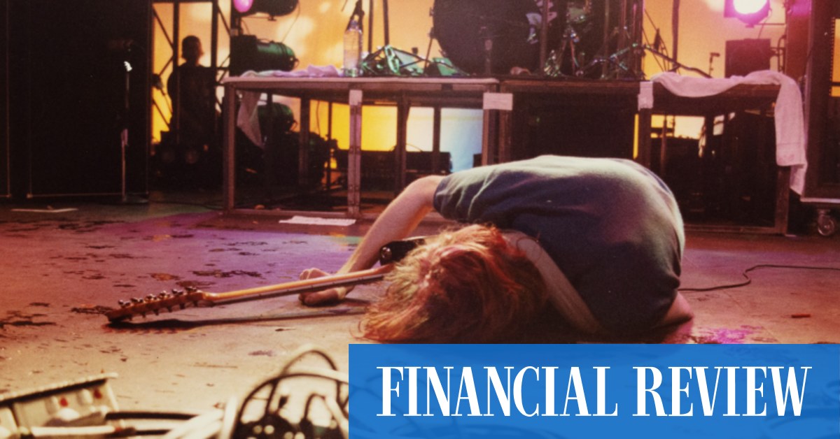 Kurt Cobain's acoustic guitar from MTV Unplugged takes centre stage at Unpopular, a new exhibition curated by Steve "Pav" Pavlovic at Sydney's Powerhouse Museum. - Vimarsana News