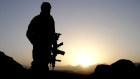 An Australian solider serving in Afghanistan. 
