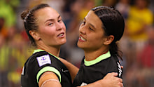 Caitlin Foord and Sam Kerr are back in national team colours this week.