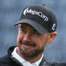 ‘I get out here and it’s armageddon’: Harman soaks up pressure in rain to win British Open