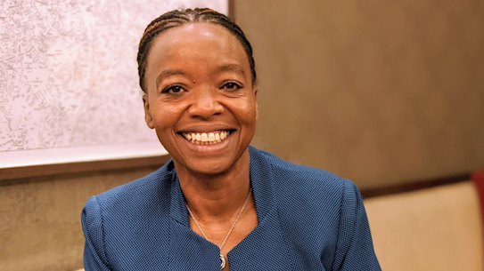 Kenyan cabinet minister Monica Juma, photographed in London.