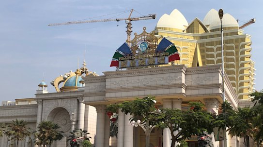 The Kings Romans Casino in the Golden Triangle Special Economic Zone in Laos.