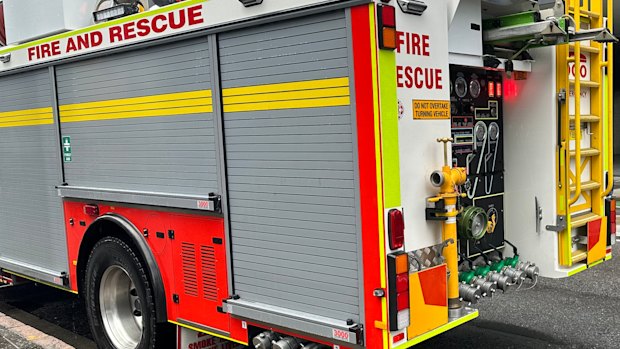 Generic image of a Queensland fire engine.