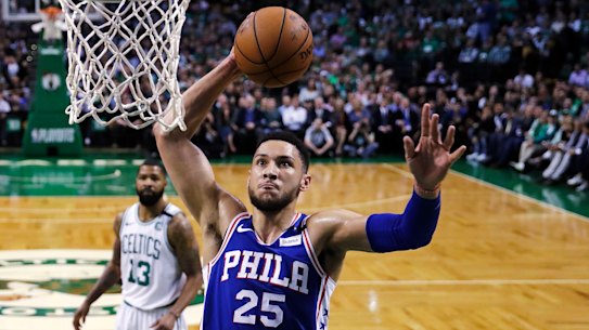 Ben Simmons' 76ers eliminated from NBA play-offs