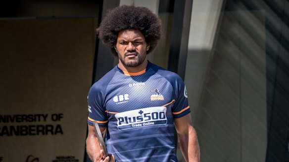 The 'bro with the fro' is back: Henry Speight returns to the Brumbies starting side on Friday.
