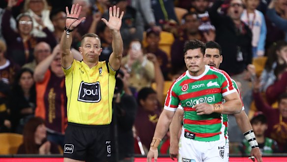 James Roberts has struggled to recapture his best form since returning to South Sydney from the Brisbane Broncos.