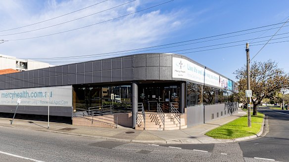 Mercy Health’s old headquarters at 45-47 Warrigal Road, Hughesdale.