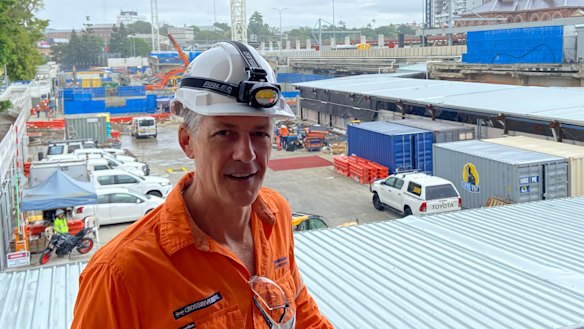 Cross River Rail Delivery Authority chief executive Graeme Newton.