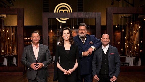 Nigella Lawson enjoys coming to Australia and is a popular guest on MasterChef. 