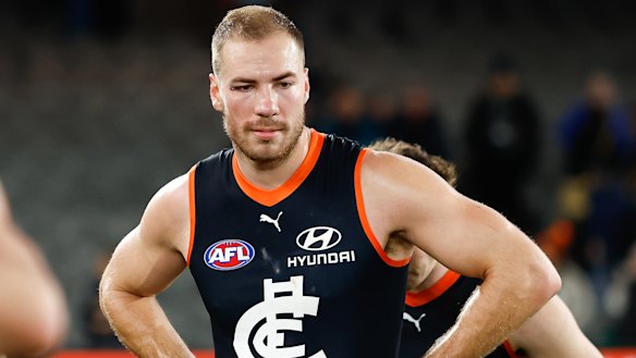 Carlton forward Harry McKay is badly out of form.