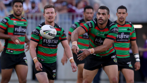 Too important to rush back: Souths fans may be keen to see the return of Greg Inglis, but the Rabbitohs are taking a cautious approach.
