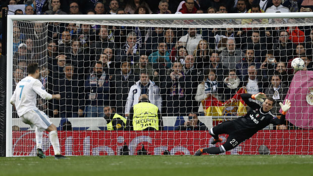 Cristiano Ronaldo scores the winning penalty goal.