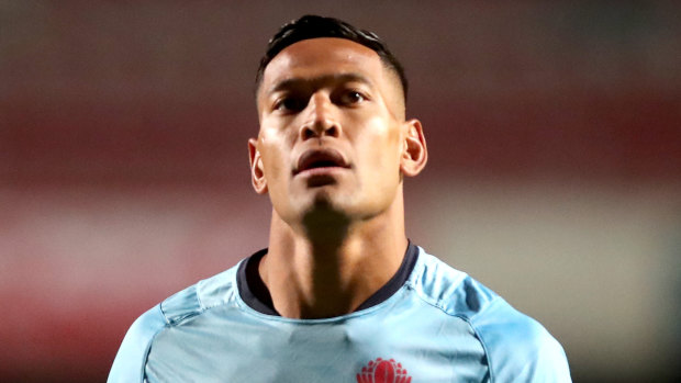Eye of the storm: Rugby Australia has sacked Israel Folau following more controversial comments on social media.