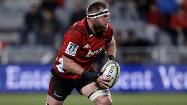 Winning ways: Kieran Read is one of 10 Crusaders to be named in the All Blacks squad after thei Super Rugby triumph.