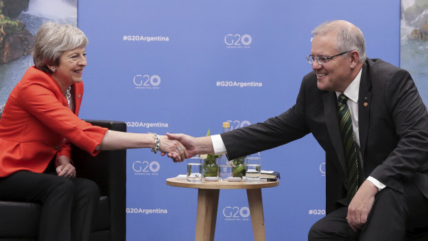 An Australian deal with the United Kingdom must wait until the country finalises negotiations to leave the European Union.
