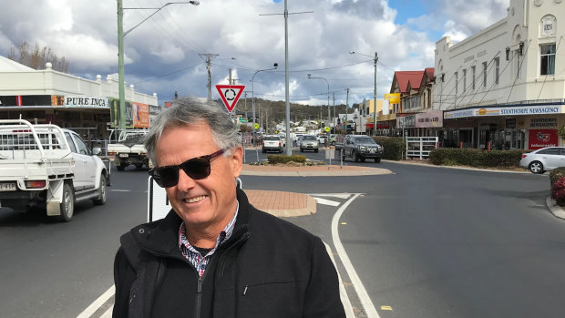 Cattle grazier Ian Perkins disagrees with Stanthorpe's proposed new dam and believes the town needs to live with less water.