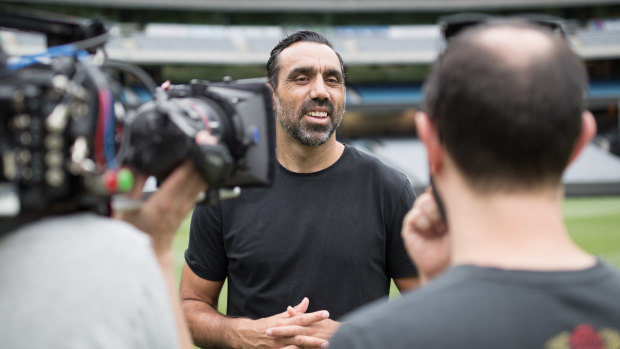 Adam Goodes will appear in a second documentary about his career and race relations titled The Australian Dream.