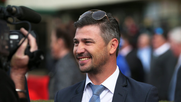 "I thought it was a good run with a hell of a lot of improvement to come": The August's trainer Brent Stanley.